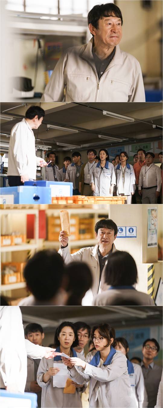 청일전자 미쓰리 컴백 김응수, 사장님이 돌아왔다 (사진=tvN)