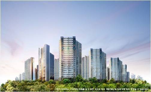<HDC현대산업개발, ‘전주 태평 아이파크’ 투시도>