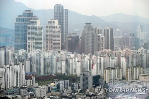 강남지역 아파트 모습 [연합뉴스 자료사진]