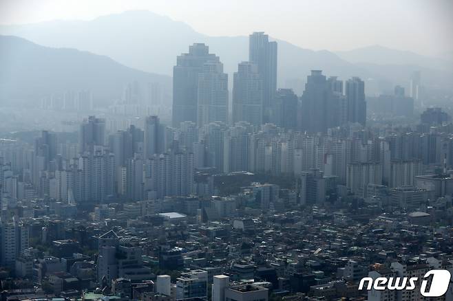 서울 강남의 아파트 밀집지역. 2019.10.21/뉴스1 © News1 이승배 기자