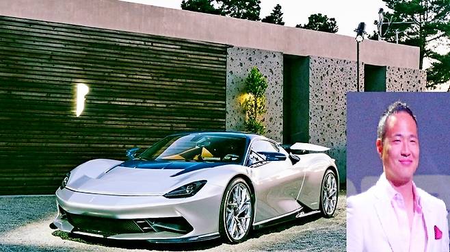 이태흥 기흥인터내셔널 대표이사가 오토모빌리 피닌파리나의 순수전기차 바티스타를 수입 판매한다. 사진=기흥인터내셔널, 글로벌이코노믹 정수남 기자