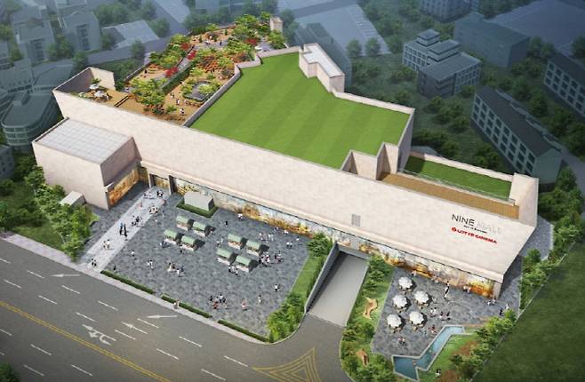 제주 나인쇼핑몰 조감도 [자료 = 나인위드]