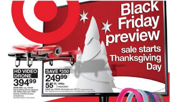 미국 블랙프라이데이 파격 세일 광고. (사진=씨넷)