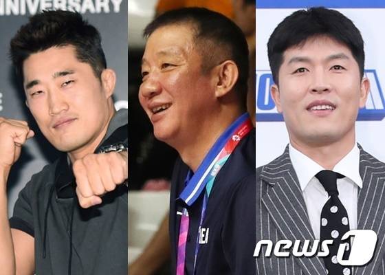 왼쪽부터 김동현 허재 김병현 / 뉴스1 DB © News1