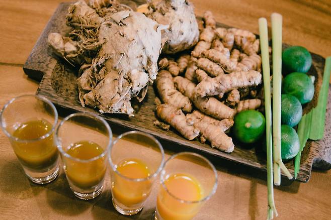 마신 만큼 건강해지리. 자무 테이스팅 시간