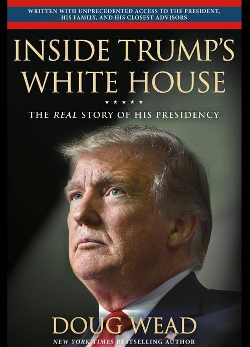 '트럼프의 백악관 안에서' 서적 표지