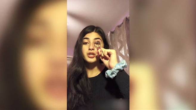 화장법 동영상 가장한 중국 위구르 탄합 얘기하는 영상