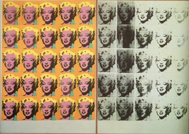 앤디 워홀의 1962년작 ‘마릴린 먼로 두폭화’