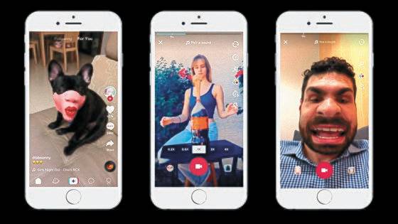 중국의 숏 비디오 앱인 '틱톡'. [중앙DB]