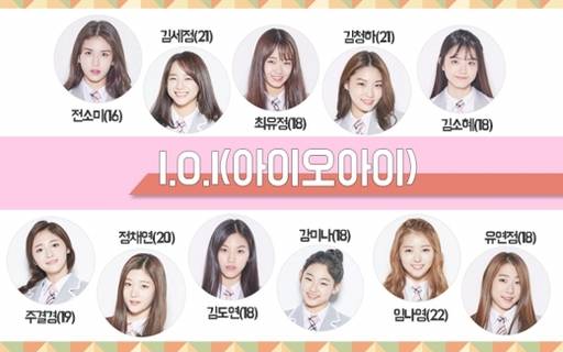 Mnet ‘프로듀스’ 시즌1을 통해 데뷔한 아이오아이(I.O.I) 최종 멤버.