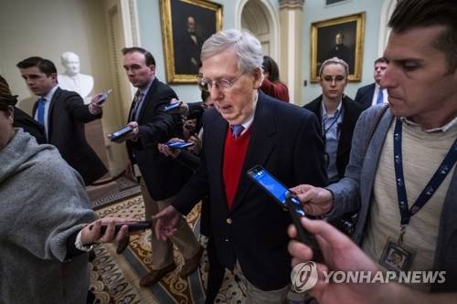 상원 탄핵심판 진두지휘할 美공화당 및 매코널 상원 원내대표 [EPA=연합뉴스]