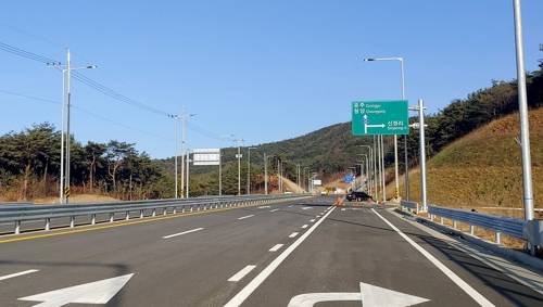 30일 개통되는 국도 36호 보령∼청양 구간 [대전지방국토관리청 제공. 재판매 및 DB 금지]