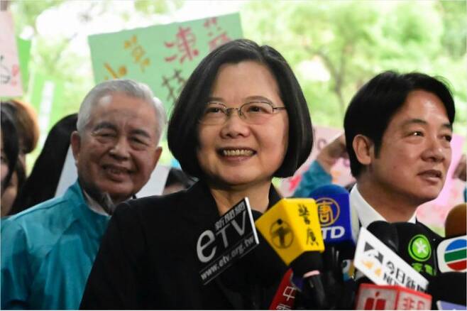 차이잉원 대만 총통(사진=AFP/연합뉴스)