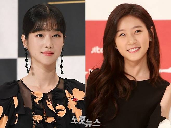 골드메달리스트에 새 둥지를 튼 배우 서예지(왼쪽)와 김새론 (사진=노컷뉴스 자료사진)