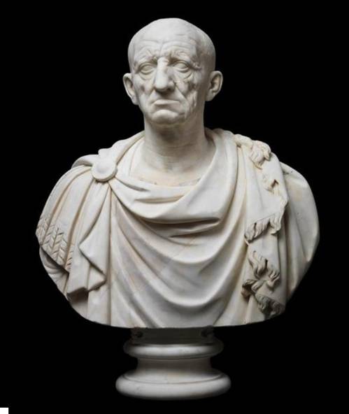 고대 로마의 노인 조각상. [ANSA 통신]