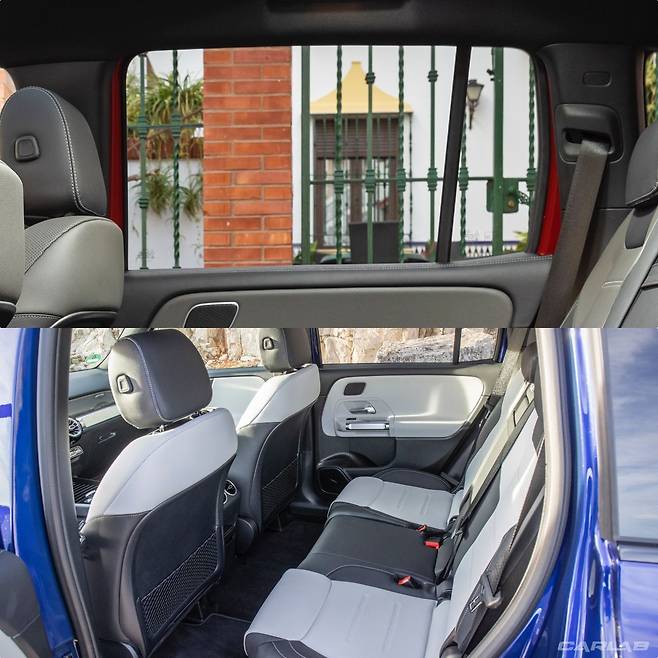 문을 닫았을때 철판이 그대로 노출되는 2열문짝 / 2열에는 열선 및 독립온도조절 기능이 없다