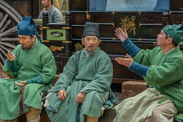 영화 ‘천문’의 윤문식(왼쪽부터), 김원해, 임원희.