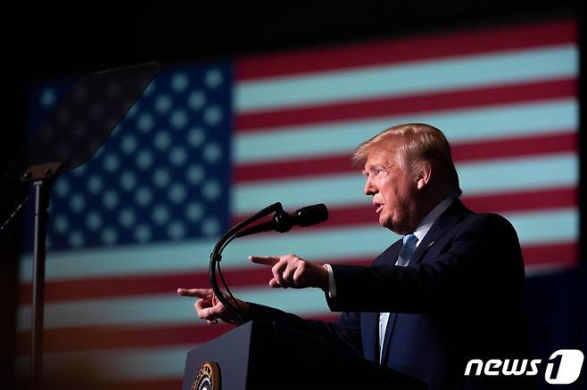 도널드 트럼프 미국 대통령 © AFP=뉴스1