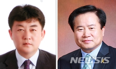 김대희(왼쪽) 여수YMCA 신임 사무총장·이상훈 국립청소년우주센터원장
