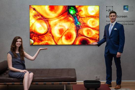 삼성전자의 QLED TV. (사진=삼성전자 제공)
