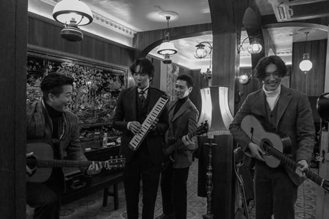 밴드 사거리 그오빠는 배우 겸 가수인 지현우를 중심으로 결성됐다. /STX라이언하트 제공
