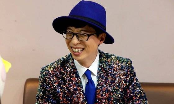 놀면 뭐하니?에서 트로트 가수 유산슬로 활동 중인 유재석. [사진 MBC]