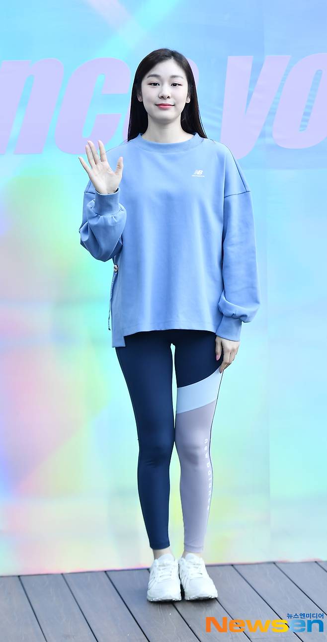 김연아 레깅스 김연아, 강원 정선에 뜬 피겨 레전드[포토엔HD]