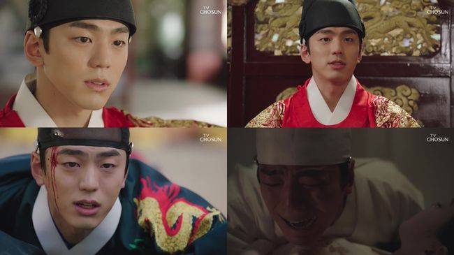 [사진=TV조선 방송화면] 배우 김민규가 '간택'에서 열연 중이다.