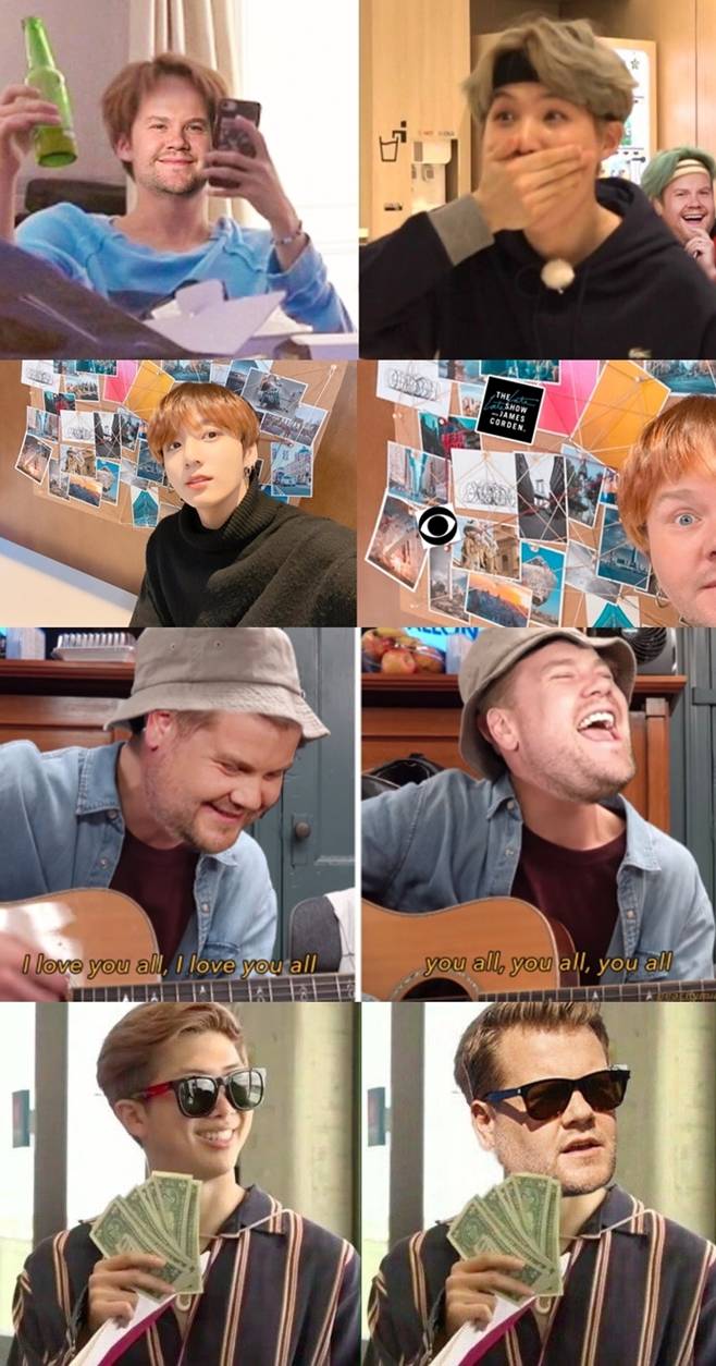방탄소년단, 제임스 코든