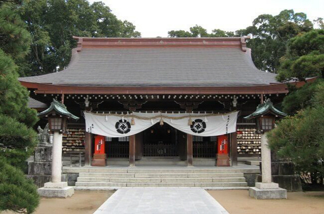 메이지유신의 선각자이며 사상가 요시다 쇼인(吉田松陰)을 모신 일본 야마구찌 현 하기시에 있는 쇼인신사의 모습.