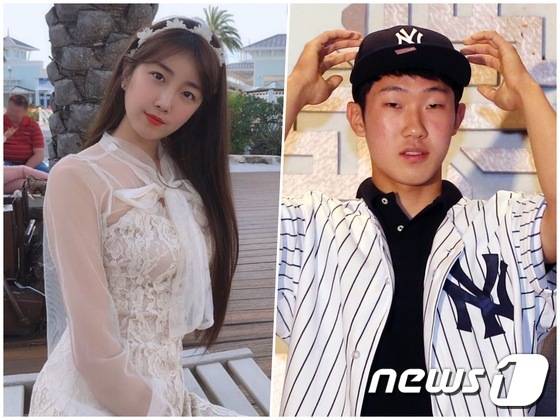 치어리더 안지현(23)과 뉴욕 양키스 산하 마이너리그 더블A팀인 트렌튼선더에서 활약 중인 박효준 선수(24)가 열애 중이라는 보도가 나온 가운데 양측이 이를 부인했다. /사진=안지현 인스타그램, 뉴스1