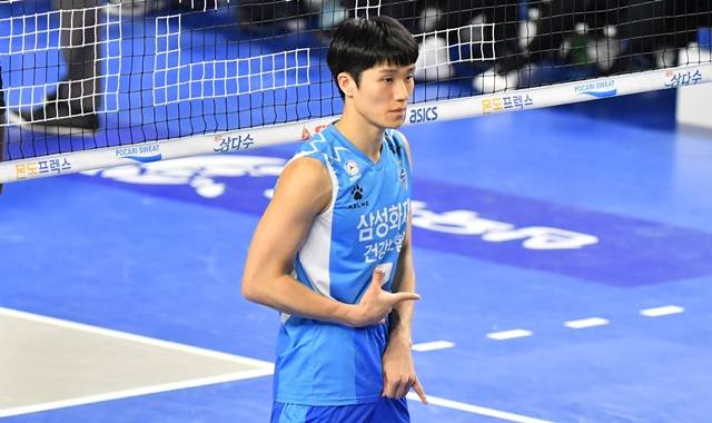 삼성화재 김형진. 한국배구연맹(KOVO) 제공
