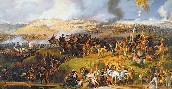 루이프랑수아 르죈(1775~1848)이 그린 ‘모스크바 전투’. 7만 명의 사상자를 낸 이 전투는 톨스토이가 쓴 『전쟁과 평화』의 주요 무대다. 아이자이어 벌린은 ‘고슴도치와 여우’라는 이분법으로 『전쟁과 평화』를 분석했다. [사진 브리지먼 예술 박물관]