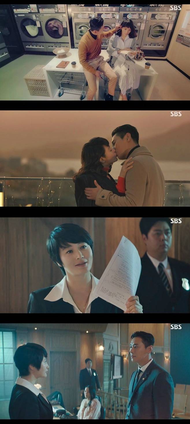 21일 시작한 SBS  새 금토드라마 '하이에나'가 첫 회부터 두 자릿수 시청률을 기록했다. (사진='하이에나' 캡처)