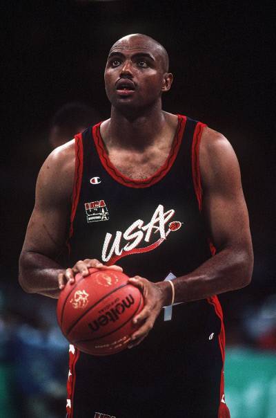 1996년 애틀랜타 올림픽에 출전했을 당시의 찰스 바클리. 게티이미지코리아