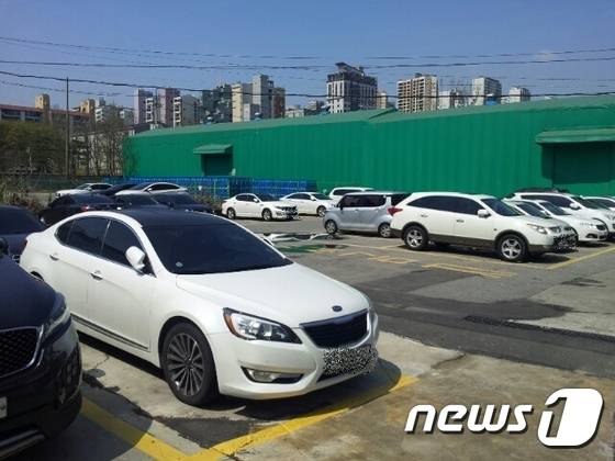 렌터카 주차장 모습(뉴스1 DB) © News1
