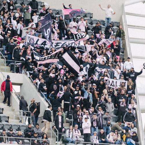 원정 응원 간 인터 마이애미 팬들. 출처 | 인터 마이애미 SNS