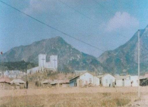 과천 막계리의 장막성전은 지금 서울대공원이 있는 자리에 있었다. [중앙포토]