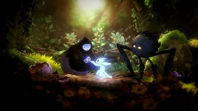 오리와 도깨비불