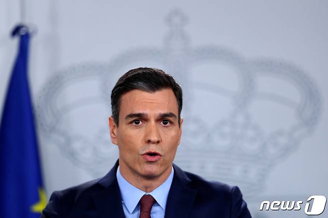 페드로 산체스 스페인 총리 © 로이터=뉴스1