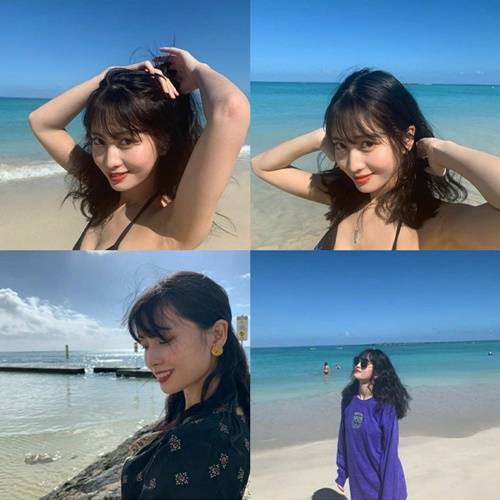 트와이스 모모가 미공개 사진을 공개했다. 사진=모모 SNS