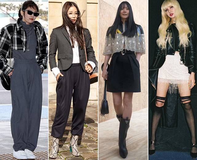 그룹 블랙핑크 제니, 배우 기은세, 배두나, 블랙핑크 리사 /사진=머니투데이 DB, 인스타그램