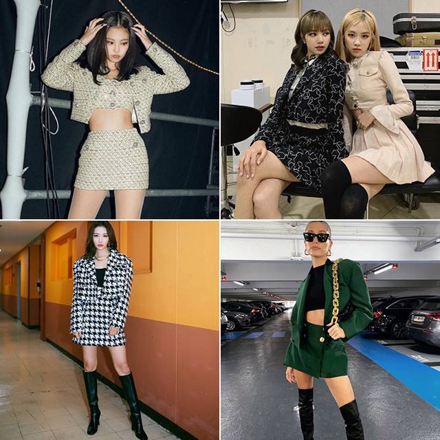 /사진=제니, 로제, 선미, 헤일리 볼드윈 인스타그램