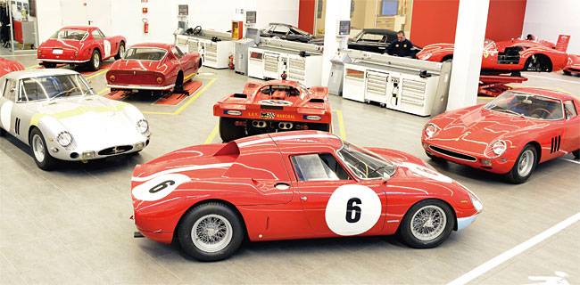 페라리 모델은 클래식카 재테크에서 가장 인기가 많다. 사진 페라리