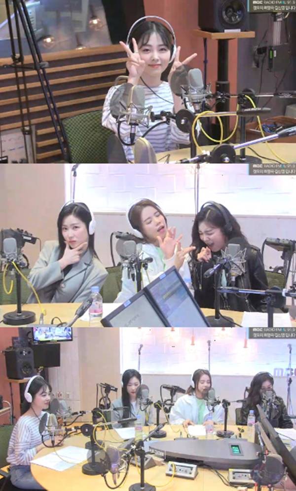 흰(박혜원) 가비앤제이 / 사진=MBC FM4U 정오의 희망곡 김신영입니다