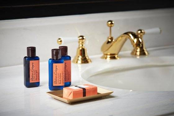 레스케이프에서 제공하는 '아틀리에 코롱' 어메니티. [사진 신세계조선호텔]