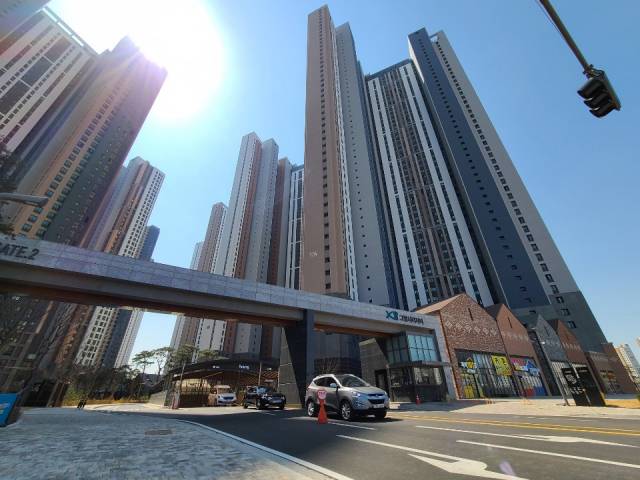 경기도 안산시 상록구 사동 ‘그랑시티자이’(1차) 단지 전경 [양영경 기자]
