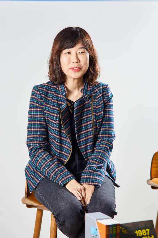 &nbsp;‘만화로 보는 민주화운동’ 유승하 작가.&nbsp;