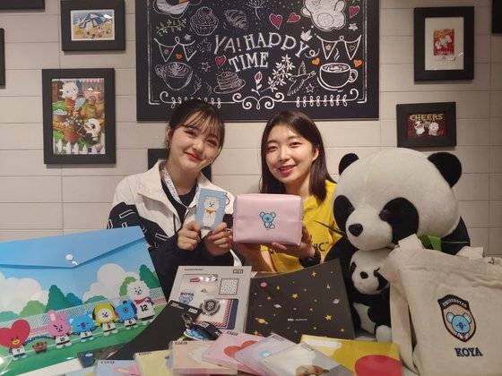 롯데백화점 미아점에서 문을 여는 캐릭터 매장 BT21. 사진 롯데백화점