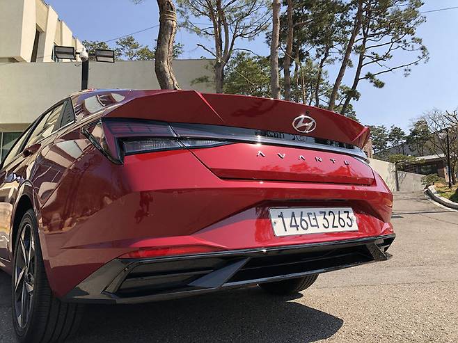 7세대 아반떼. / 정치연 기자